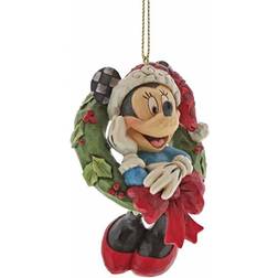 Disney Mickey Mouse Wreath Christmas Tree Ornament 8cm