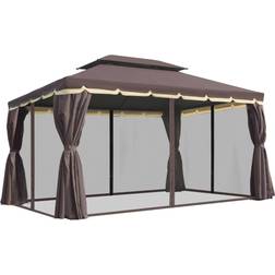 OutSunny 2-Tier Vented Canopy 3.05x3.96 m