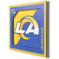 YouTheFan Los Angeles Rams Framed Art 30.5x30.5cm