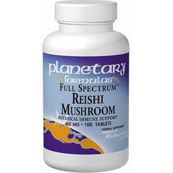 Planetary Herbals "Reishi Mushroom 460mg Full Spectrum 100 tabs