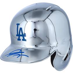 Fanatics Los Angeles Dodgers Gavin Lux Autographed Matte White Mini Batting Helmet