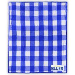 Logo Brands St. Louis Blues 50'' x 60'' Buffalo Check Frosty Fleece Blanket