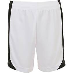 SOLS Childrens/Kids Olimpico Football Shorts (12 Years) (Black/White)