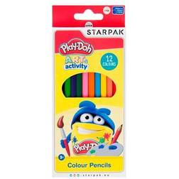 Play-Doh Colored Pencils 12 PCS