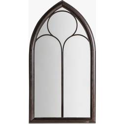 Linighan Outdoor Noir Wall Mirror