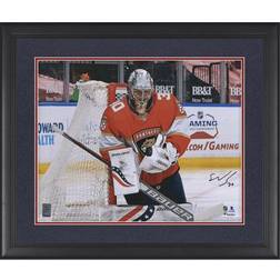 Fanatics Spencer Knight Florida Panthers Framed Autographed Photograph with NHL Debut 2021