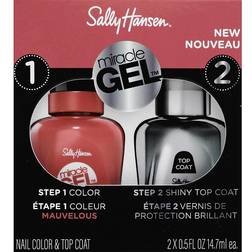 Sally Hansen Miracle Gel Nail Polish & Topcoat Duo 2-pack