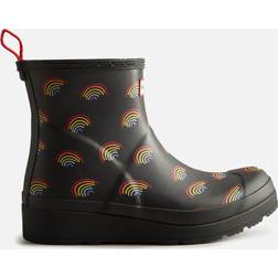 Women's Play Short Mini Rainbow Wellington Boots