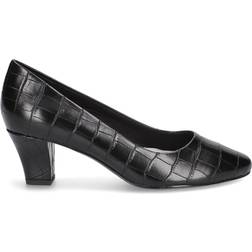 Womens Easy Street Ballari Croco Pumps Croco