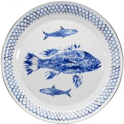 Golden Rabbit Fish Camp Serving Tray 50.8cm