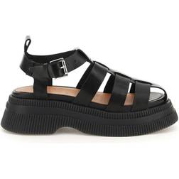 Ganni Creepers Grid - Black