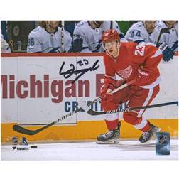 Fanatics Detroit Red Wings Lucas Raymond Autographed NHL Debut Skating Photograph