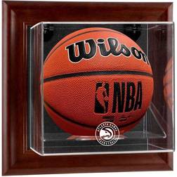 Fanatics Atlanta Hawks Brown Framed Wall-Mounted Basketball Display Case