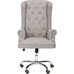 Safavieh Ian Linen Office Chair 117.1cm