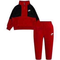 Nike Baby's Half Zip Top & Pants Set - University Red