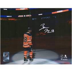 Fanatics Edmonton Oilers Autographed 8'' x 10'' Opening Night Introduction Photograph Zach Hyman