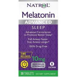 Natrol 30-Count 10 Mg Melatonin Advanced Maximum Strength Tablets
