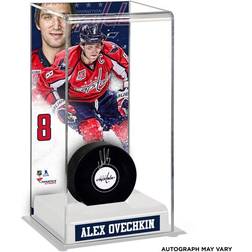 Fanatics Washington Capitals Alex Ovechkin Autographed Puck with Deluxe Tall Hockey Puck Case