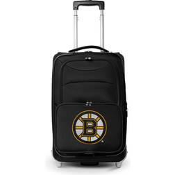 Mojo Boston Bruins Softside Rolling Carry-On Suitcase - Black