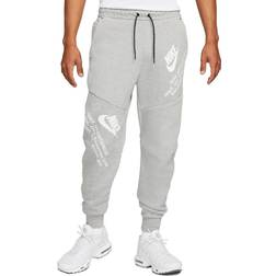 Nike Sportswear Tech Fleece GX Joggers Men - Dark Grey Heather/White