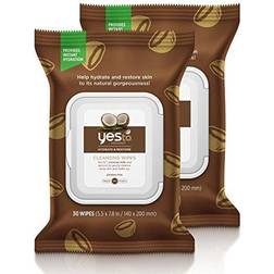 Yes To Coconut Hydrate & Restore Cleansing Facial Wipes 2pack