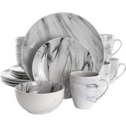 Elama Fine Marble Dinner Set 16pcs