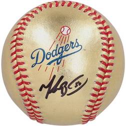 Fanatics Mookie Betts Los Angeles Dodgers Autographed Gold Leather Baseball