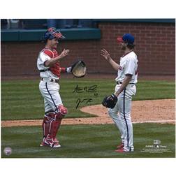 Fanatics J.T. Realmuto & Aaron Nola Philadelphia Phillies Autographed High Five Photograph