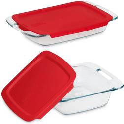 Pyrex Easy Grab Oven Dish 4pcs