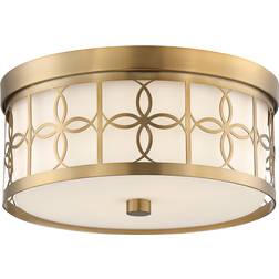 Crystorama Anniversary Ceiling Flush Light 34.3cm