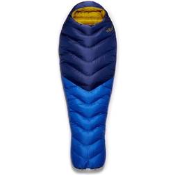 Rab Neutrino 600 Nightfall Blue Left Zip