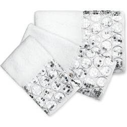 Popular Bath Sinatra Towel White, Grey (50.8x33cm)