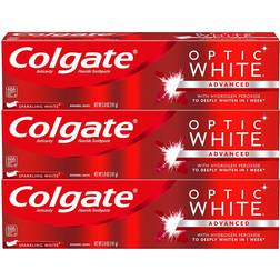 Colgate Optic White Advanced Whitening Toothpaste 3-pack