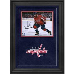 Fanatics Washington Capitals Alexander Ovechkin Autographed Deluxe Framed Red Jersey Goal Celebration Photograph