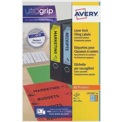 Avery Lever Arch Filing Laser Labels. Product colour: Multicolour Sh