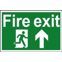 Spectrum Fire Exit Running Man Arrow Up