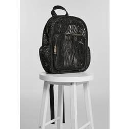 Urban Classics Lady Backpack Mesh Transparent black one size