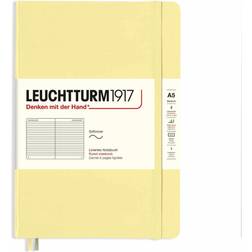 Leuchtturm1917 Ruled Softcover Notebook Vanilla, 5-3/4" x 8-1/4"