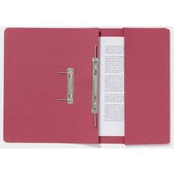 Exacompta Guildhall Pocket Spiral File 285gsm Red (25 Pack)