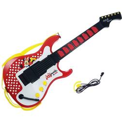 Aucune Baby Guitar Minnie Mouse Red White