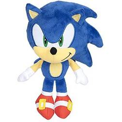 JAKKS Pacific Sonic The Hedgehog Plush 9-Inch Modern Sonic Collectible Toy