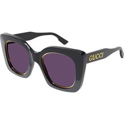 Gucci GG 1151S 002, BUTTERFLY Sunglasses, FEMALE