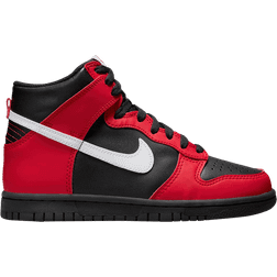 Nike Dunk High GS - Black/University Red/White