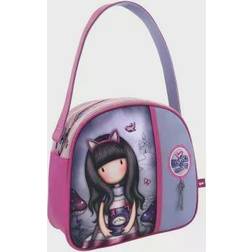 Santoro London Håndtaske Gorjuss Cheshire cat Lilla (30 x 28,5 x 11,5 cm)