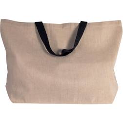 KiMood Large Juco Bag (One Size) (Natural/Natural)