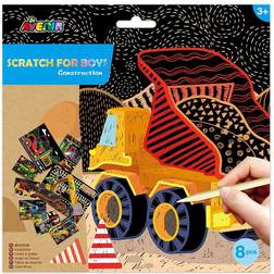 Cubika Avenir CH191679 Scratch for Boys "Baustelle" zum Selbermachen