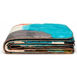 Rumpl Original Puffy Blanket Salty Mountain Air Blankets Blue