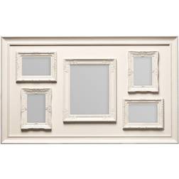 Premier Housewares Cream Contemporary 5 Photo Frame