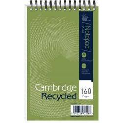 Cambridge Notebook Recycled Wirebound 70gsm Headbound 100080468