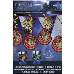 Unique Party Harry Potter Decoration Set 7-piece original children's magician children's birthday decoration Size